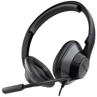 Creative HS-720 V2 On Ear Headset kabelgebunden Stereo Schwarz, Silber Lautstärkeregelung, Mikrofon-Stummschaltung Creative HS-720 V2 On Ear Headset kabelgebunden Stereo Schwarz, Silber Lautstärkeregelung, Mikrofon-Stummschaltung
