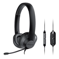 Creative HS-720 V2 On Ear Headset kabelgebunden Stereo Schwarz, Silber Lautstärkeregelung, Mikrofon-Stummschaltung Creative HS-720 V2 On Ear Headset kabelgebunden Stereo Schwarz, Silber Lautstärkeregelung, Mikrofon-Stummschaltung