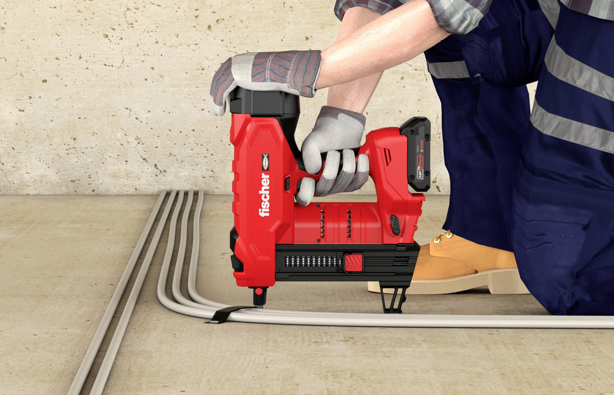 Fischer FXC 85solo 567477 Akku-Nagler inkl. Koffer, ohne Akku, ohne Ladegerät