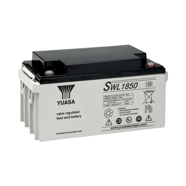 Yuasa SWL1850 Bleiakku 12V 74Ah Blei-Vlies (AGM) (B x H x T) 350 x 174 x 166mm Geringe Selbstentladung Yuasa SWL1850 Bleiakku 12V 74Ah Blei-Vlies (AGM) (B x H x T) 350 x 174 x 166mm Geringe Selbstentladung