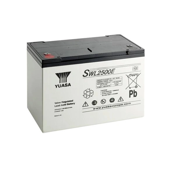Yuasa SWL2500E Bleiakku 12V 93.6Ah Blei-Vlies (AGM) (B x H x T) 305 x 224.50 x 168mm Geringe Selbstentladung Yuasa SWL2500E Bleiakku 12V 93.6Ah Blei-Vlies (AGM) (B x H x T) 305 x 224.50 x 168mm Geringe Selbstentladung