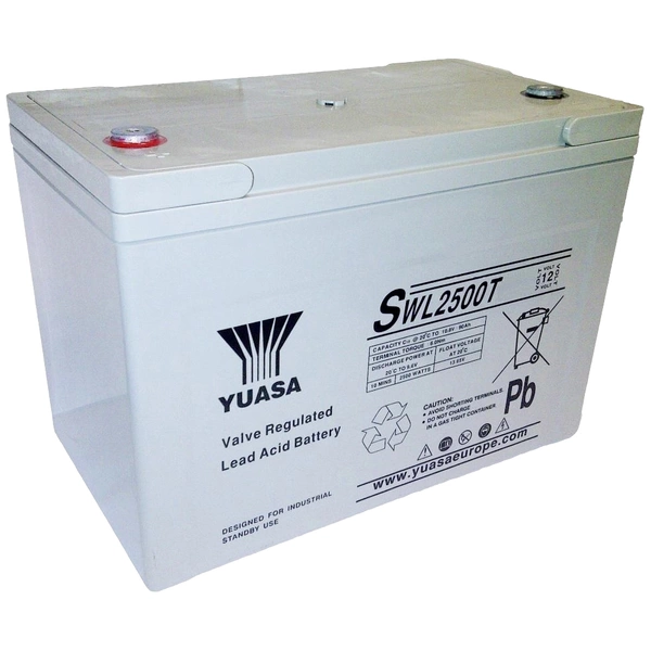 Yuasa SWL2500T Bleiakku 12V 93.6Ah Blei-Vlies (AGM) (B x H x T) 305 x 223 x 173mm Geringe Selbstentladung Yuasa SWL2500T Bleiakku 12V 93.6Ah Blei-Vlies (AGM) (B x H x T) 305 x 223 x 173mm Geringe Selbstentladung