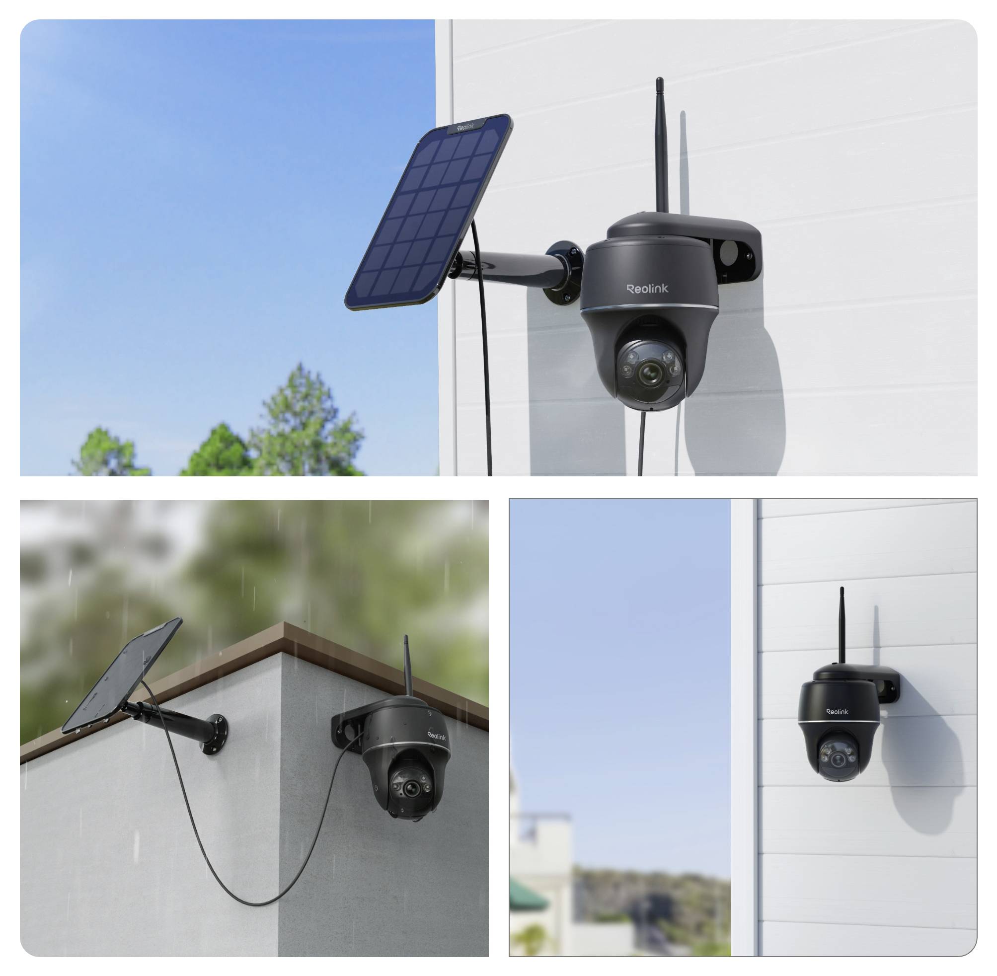 Reolink Argus Series B430 - B WLAN IP Überwachungskamera 2880 x 1616 Pixel