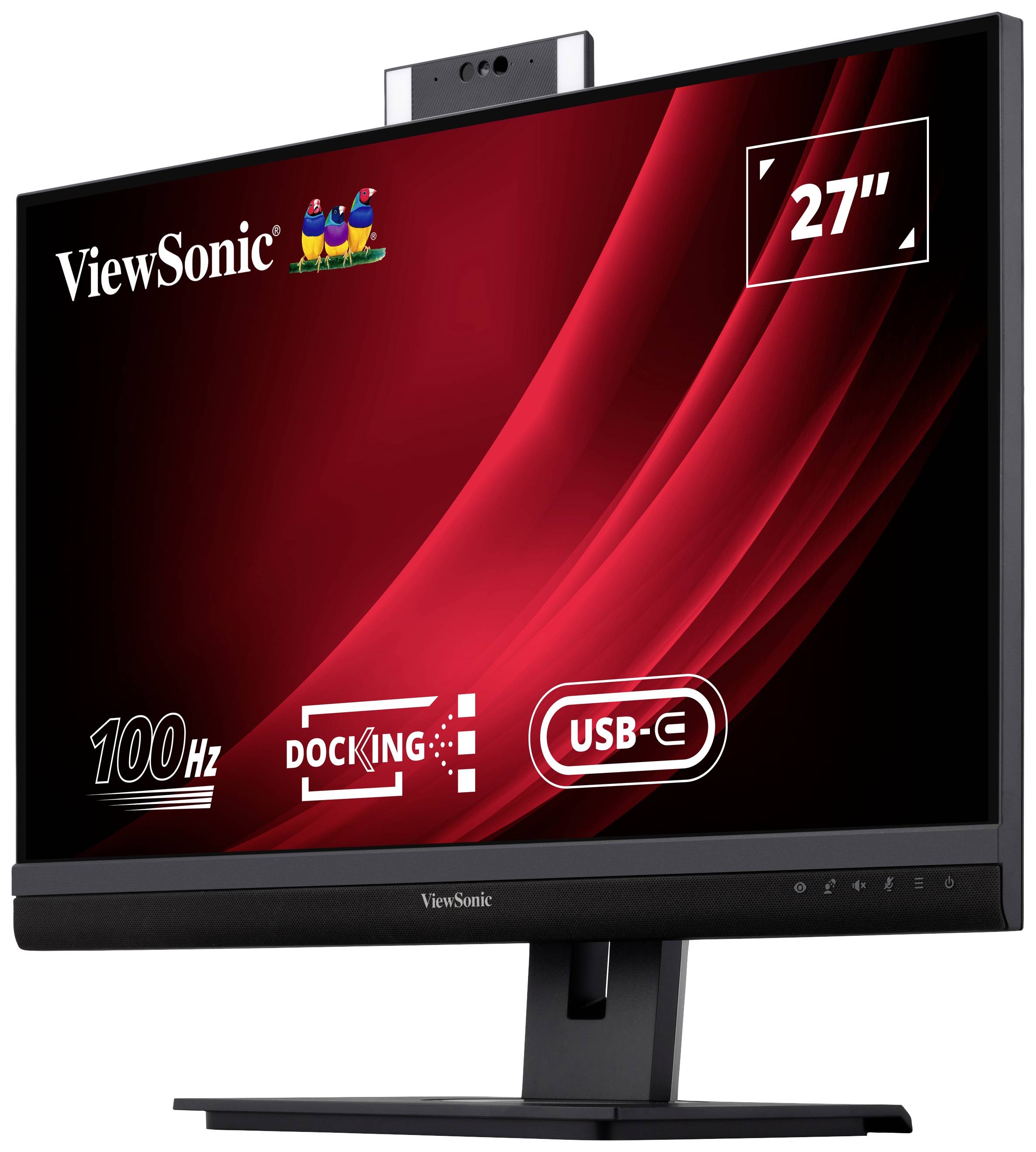Viewsonic VG2757V-2K LED-Monitor EEK E (A - G) 68.6 cm (27 Zoll) 2560 x 1440 Pixel 16:9 5 ms USB-C®, USB-A (USB 3.2 Gen 1), HDMI®, DisplayPort, RJ4