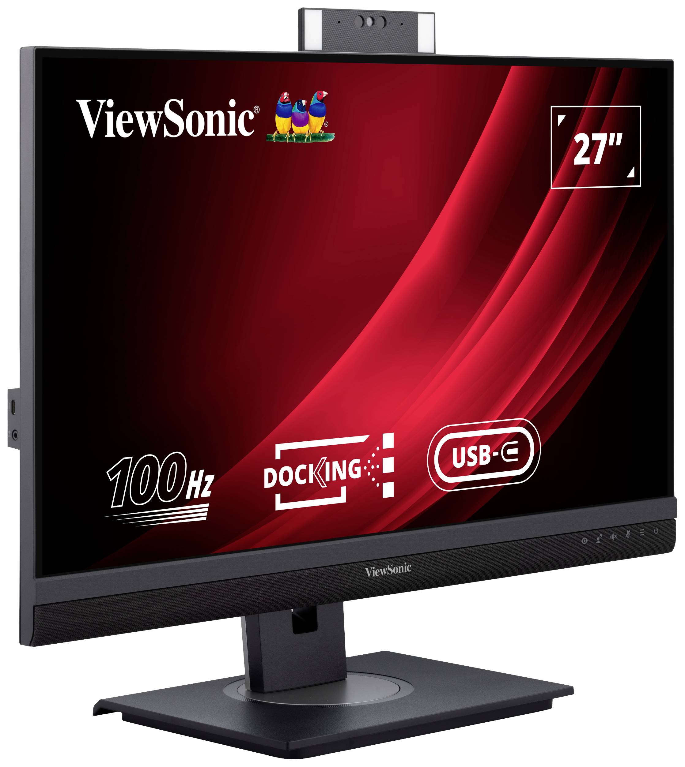 Viewsonic VG2757V-2K LED-Monitor EEK E (A - G) 68.6 cm (27 Zoll) 2560 x 1440 Pixel 16:9 5 ms USB-C®, USB-A (USB 3.2 Gen 1), HDMI®, DisplayPort, RJ4
