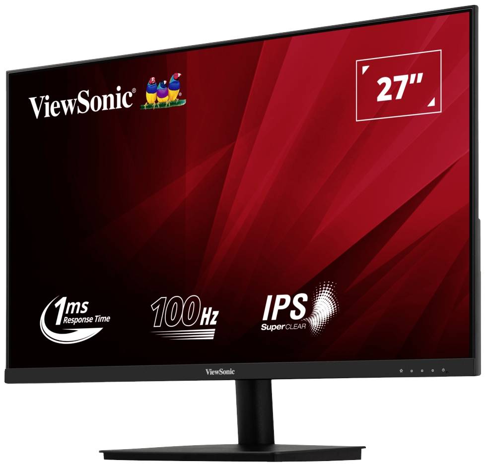 Viewsonic VA270-H LED-Monitor EEK E (A - G) 68.6 cm (27 Zoll) 1920 x 1080 Pixel 16:9 1 ms VGA, HDMI®, Audio, 2.0 (3.5 mm Klinke) IPS LED