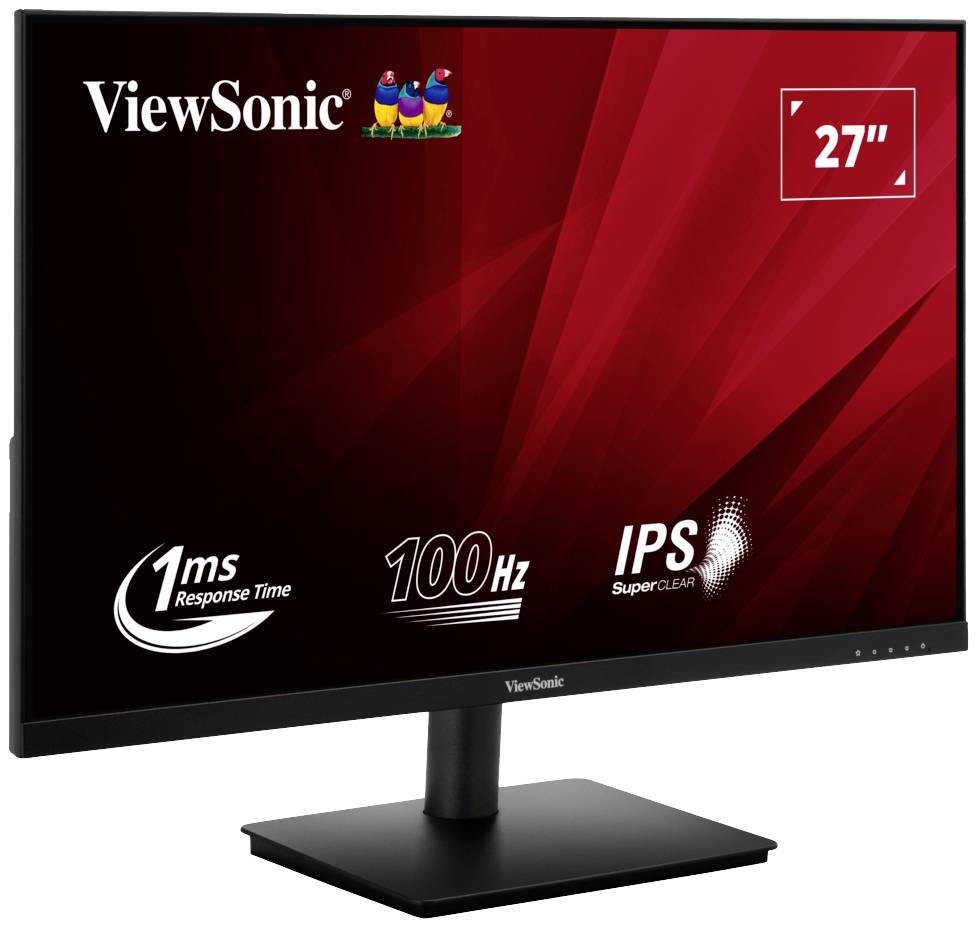Viewsonic VA270-H LED-Monitor EEK E (A - G) 68.6 cm (27 Zoll) 1920 x 1080 Pixel 16:9 1 ms VGA, HDMI®, Audio, 2.0 (3.5 mm Klinke) IPS LED