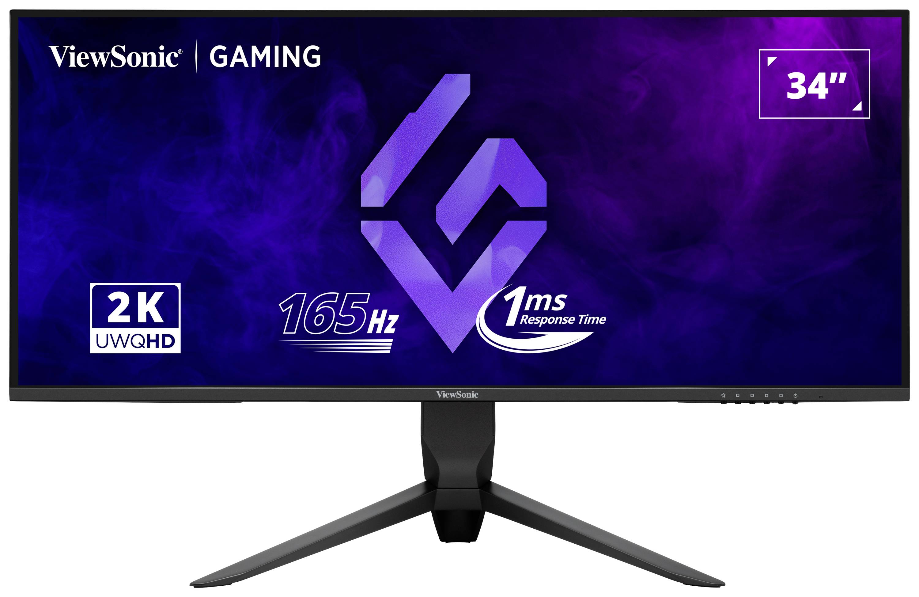 Viewsonic VX3480-2K-PRO LED-Monitor EEK F (A - G) 86.4cm (34 Zoll) 3440 x 1440 Pixel 21:9 HDMI®, USB-A (USB 2.0), DisplayPort