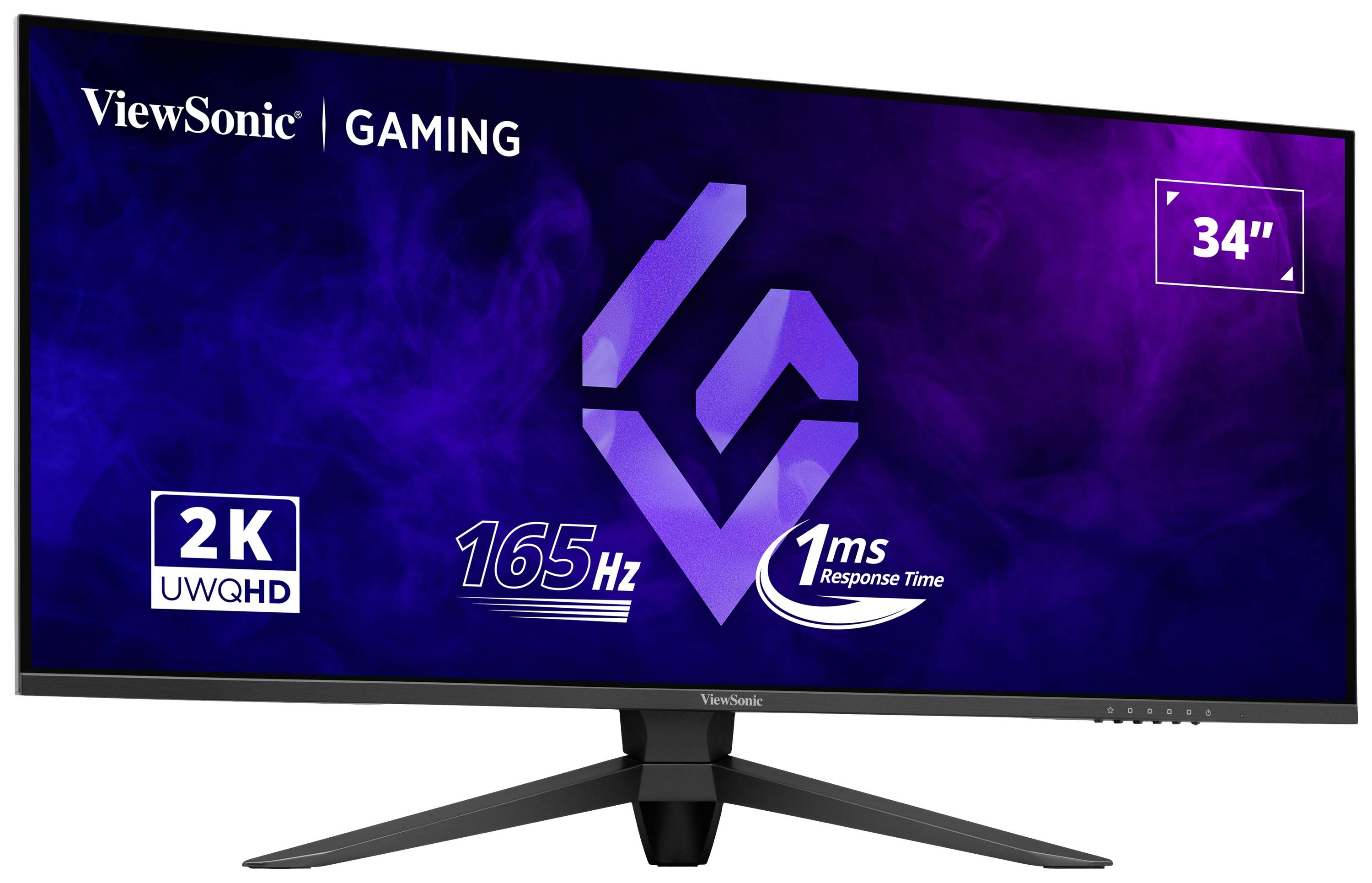Viewsonic VX3480-2K-PRO LED-Monitor EEK F (A - G) 86.4cm (34 Zoll) 3440 x 1440 Pixel 21:9 HDMI®, USB-A (USB 2.0), DisplayPort