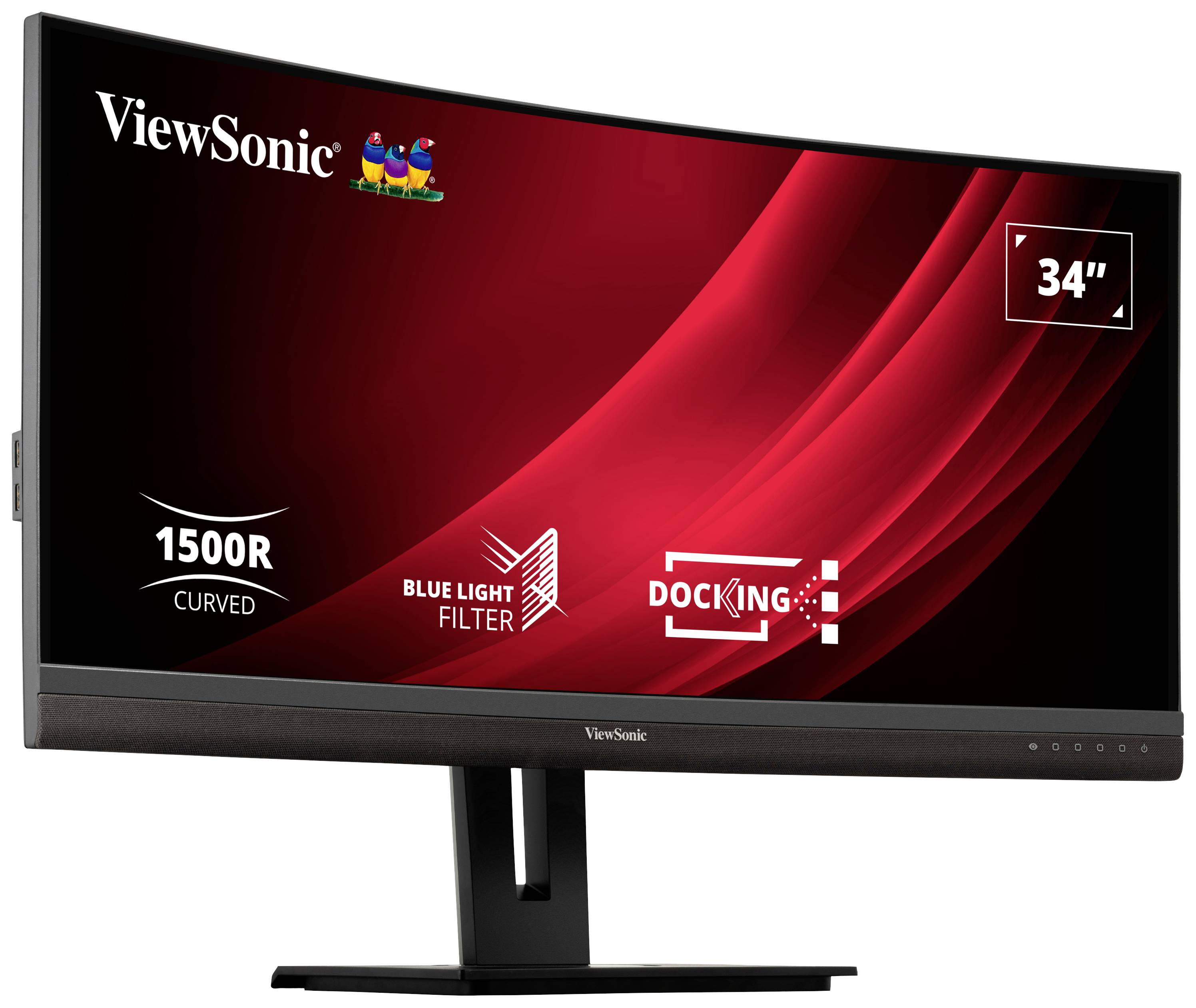 Viewsonic VG3456C LED-Monitor EEK F (A - G) 86.4cm (34 Zoll) 3440 x 1440 Pixel 21:9