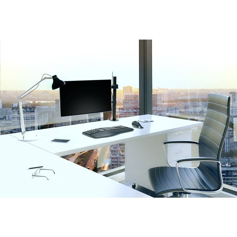 Kensington K55408WW Monitor-Tischhalterung 1 Display(s) 86,4cm (34") Schwarz Drehbar, Neigbar