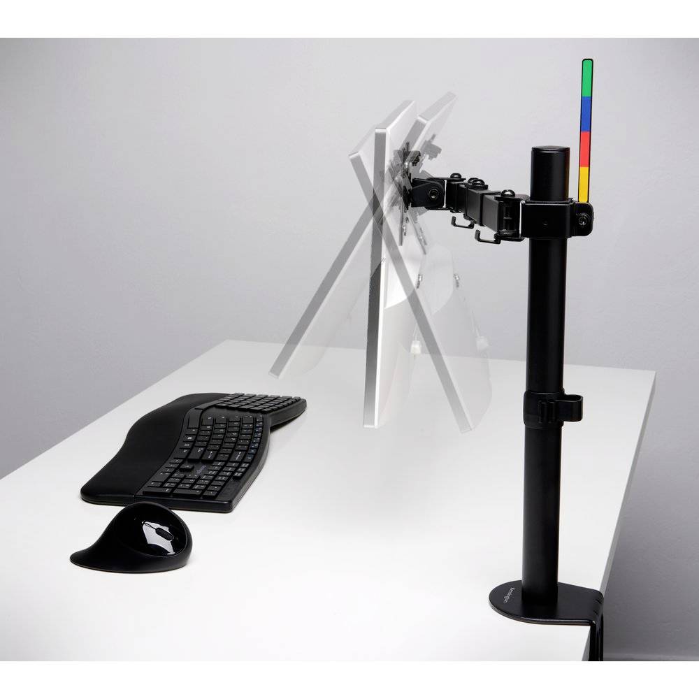 Kensington Monitor-Tischhalterung K55408WW 1 Display(s) 86,4cm (34") Schwarz Drehbar, Neigbar