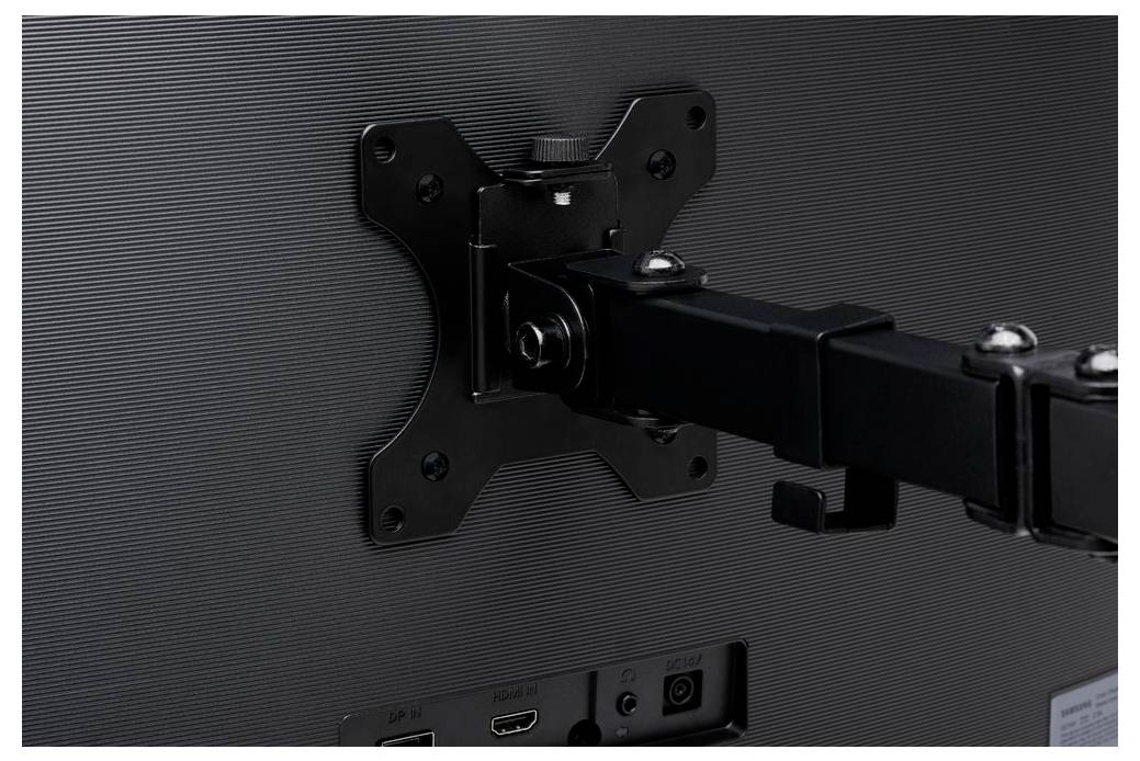 Kensington K55408WW Monitor-Tischhalterung 1 Display(s) 86,4cm (34") Schwarz Drehbar, Neigbar