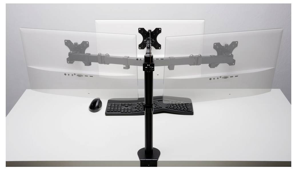 Kensington K55408WW Monitor-Tischhalterung 1 Display(s) 86,4cm (34") Schwarz Drehbar, Neigbar