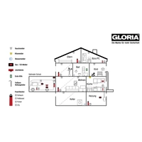 Gloria RC-10 Rauchwarnmelder inkl. 10 Jahres-Batterie batteriebetrieben (Ø x H) 40 mm x 41 mm Gloria RC-10 Rauchwarnmelder inkl. 10 Jahres-Batterie batteriebetrieben (Ø x H) 40 mm x 41 mm