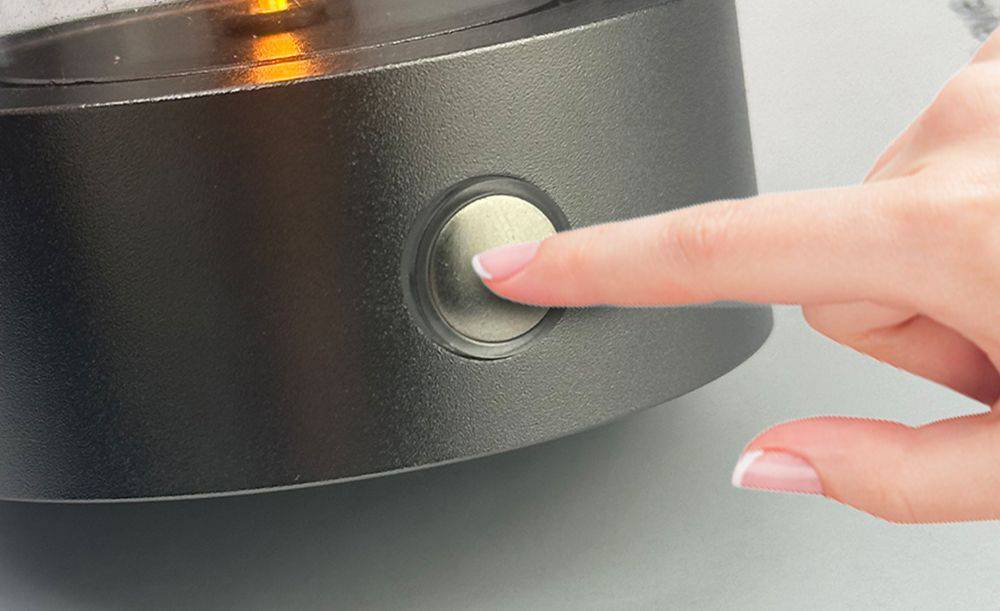 Heitronic MAGIC VO-501433 LED-Tischlampe LED 1W Glasklar