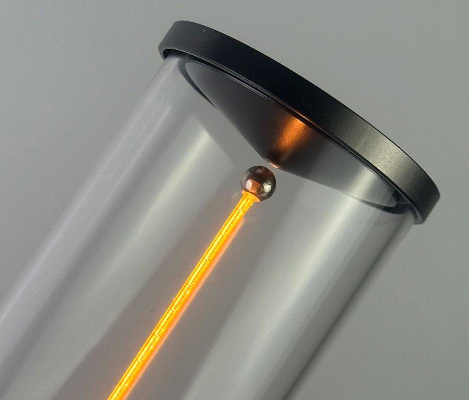 Heitronic MAGIC VO-501433 LED-Tischlampe LED 1W Glasklar