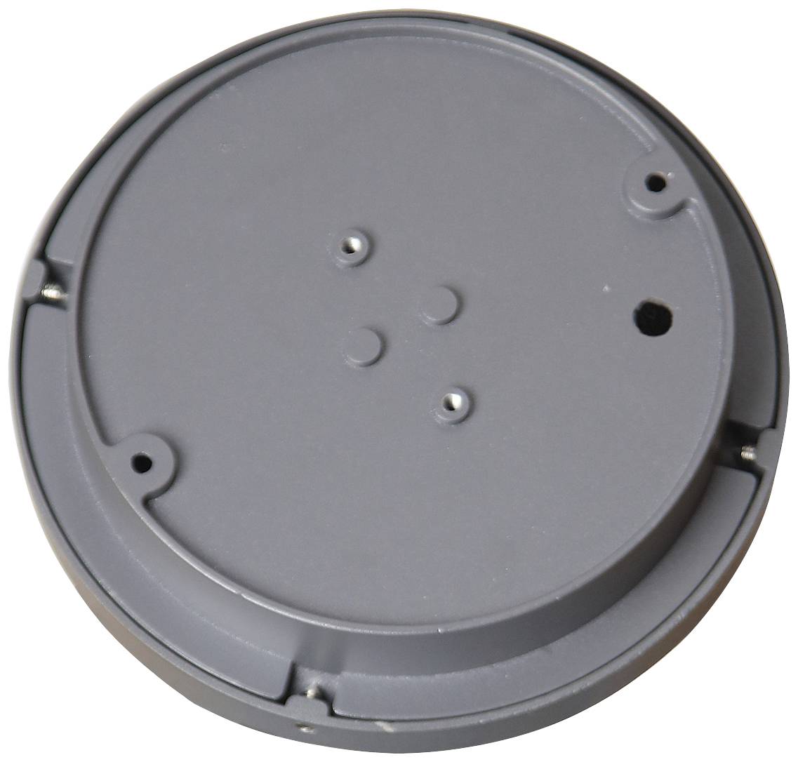 Heitronic VO-501401 PILASTRO Solar-Außenstandleuchte mit Bewegungsmelder LED 2W Anthrazit