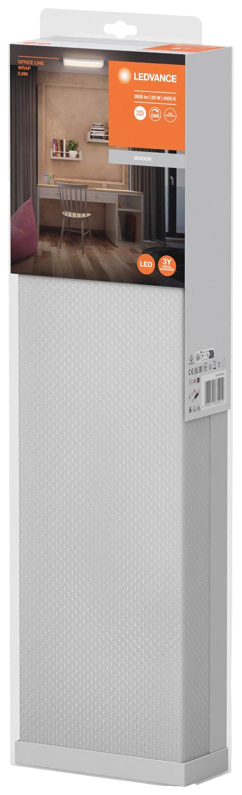 LEDVANCE 4058075830912 4058075830912 LED-Deckenleuchte LED 20W Weiß