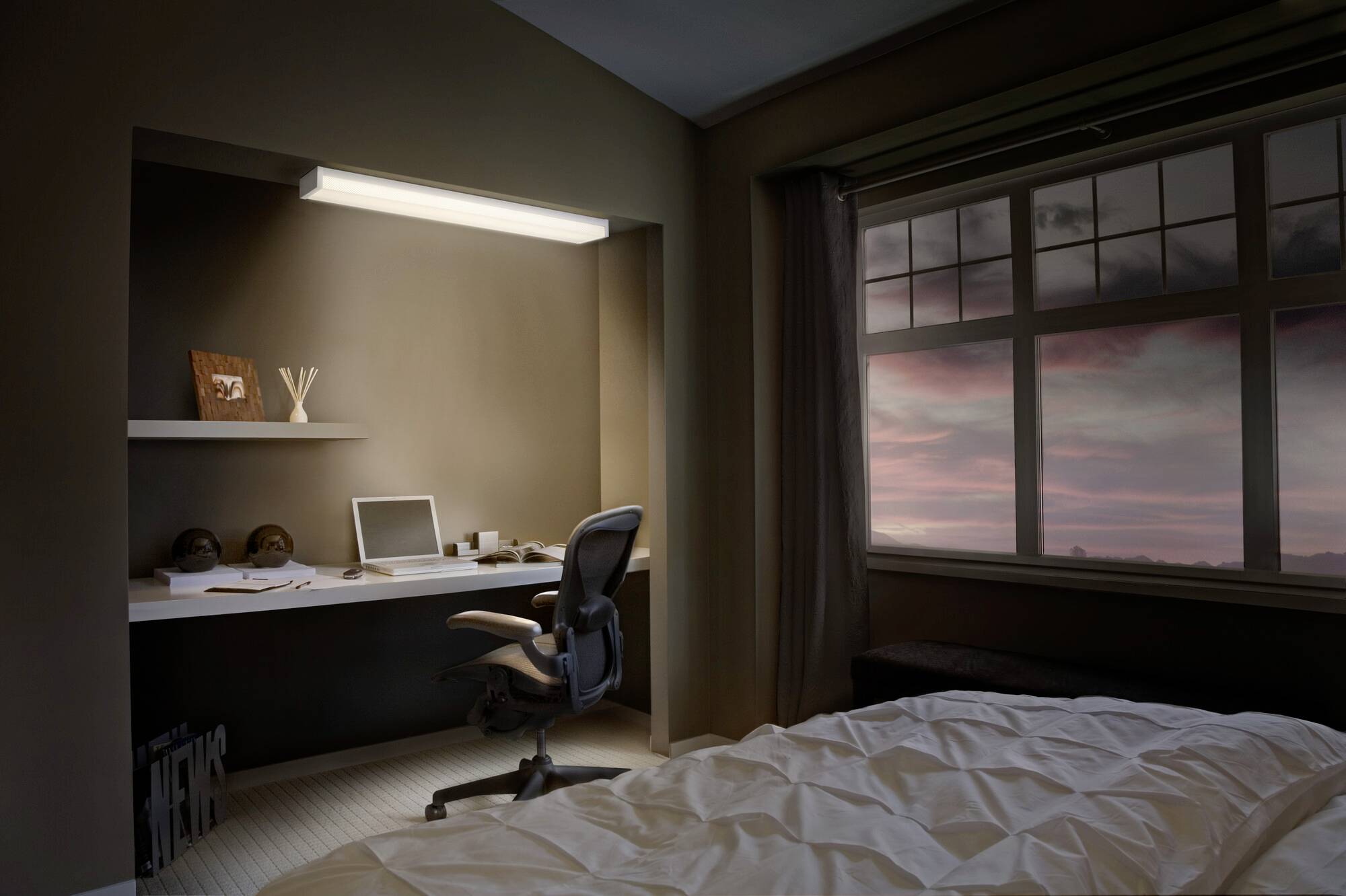 LEDVANCE 4058075830936 4058075830936 LED-Deckenleuchte LED 40W Weiß