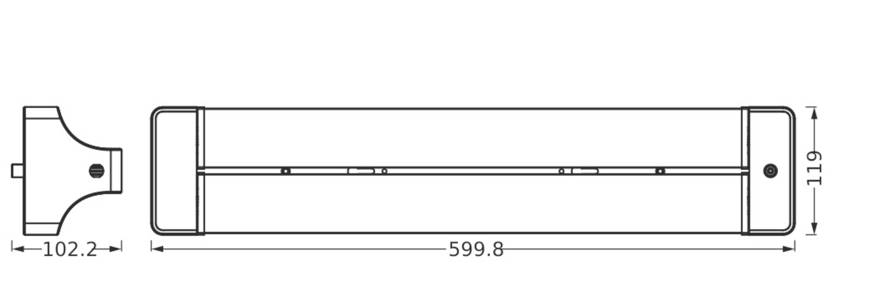LEDVANCE 4099854185007 4099854185007 LED-Deckenleuchte LED 24W Schwarz