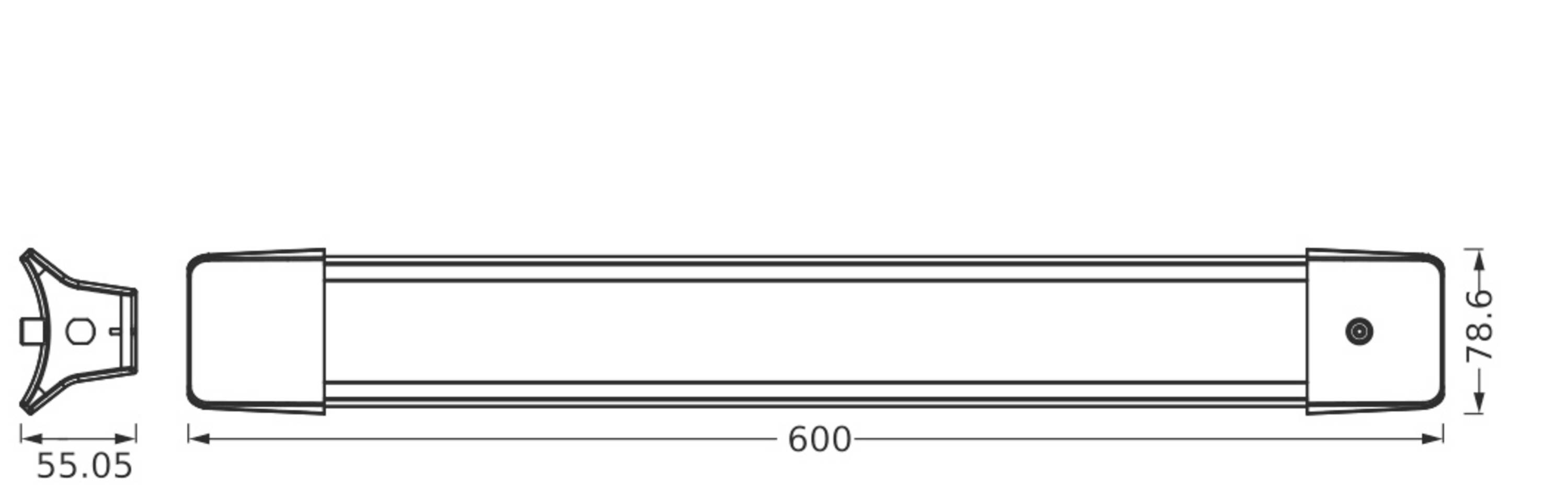 LEDVANCE 4099854185021 4099854185021 LED-Deckenleuchte LED 24W Weiß