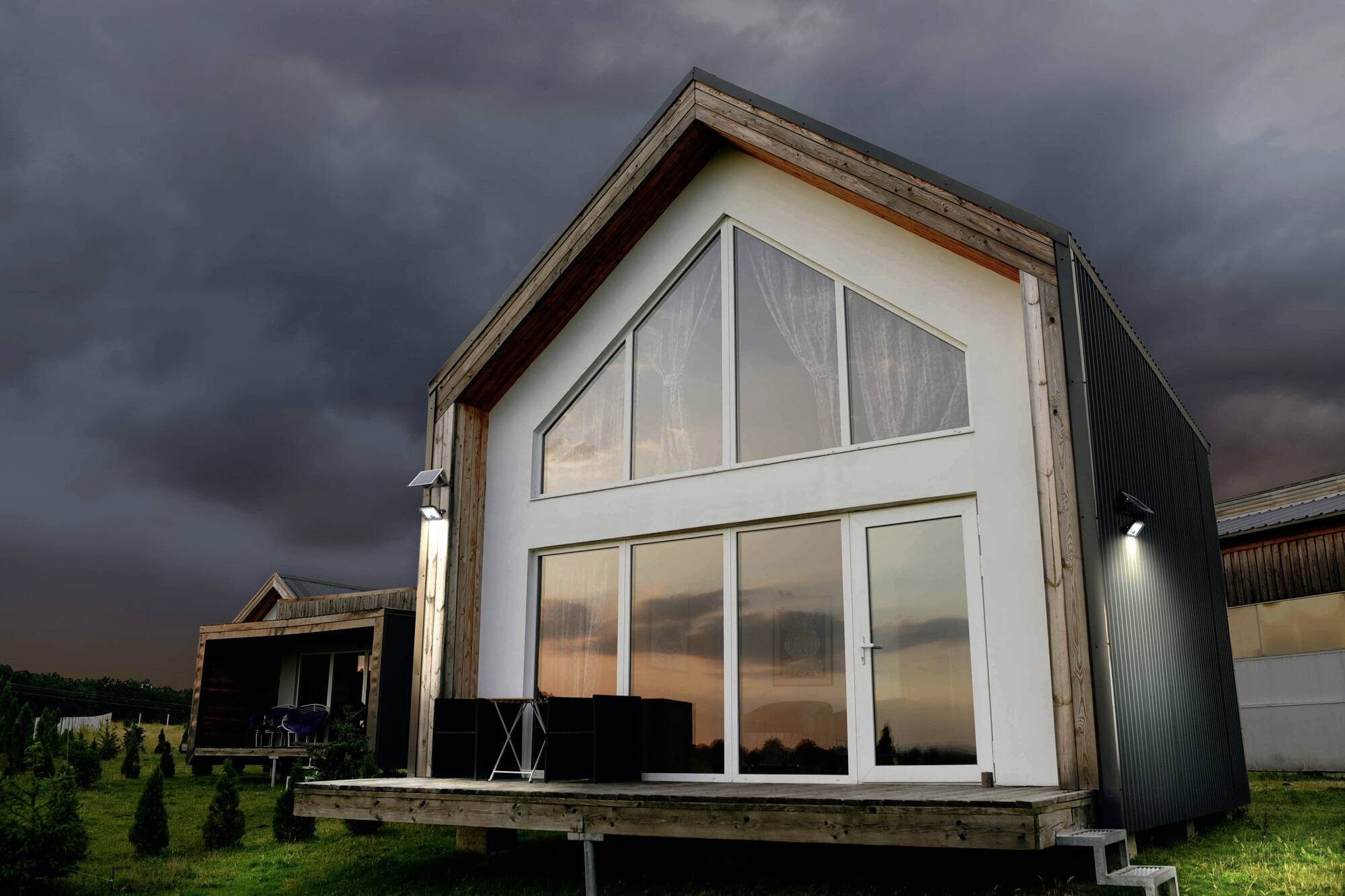 LEDVANCE Endura Split 4099854276675 LED-Flutlichtstrahler, Solarmodul 10 W Leuchtfarben: Neutralweiß