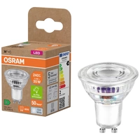 OSRAM HOMELIGHTING 4099854245237 LED-Reflektorlampe EEK A (A - G) GU10 Reflektor 1.3W = 35W Neutralweiß (Ø x H) 50mm x 50mm 1St. OSRAM HOMELIGHTING 4099854245237 LED-Reflektorlampe EEK A (A - G) GU10 Reflektor 1.3W = 35W Neutralweiß (Ø x H) 50mm x 50mm 1St.