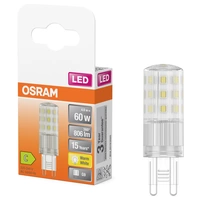 OSRAM HOMELIGHTING 4058075840522 LED EEK C (A - G) G9 4.9W = 60W Warmweiß (Ø x H) 18mm x 18mm 1St. OSRAM HOMELIGHTING 4058075840522 LED EEK C (A - G) G9 4.9W = 60W Warmweiß (Ø x H) 18mm x 18mm 1St.
