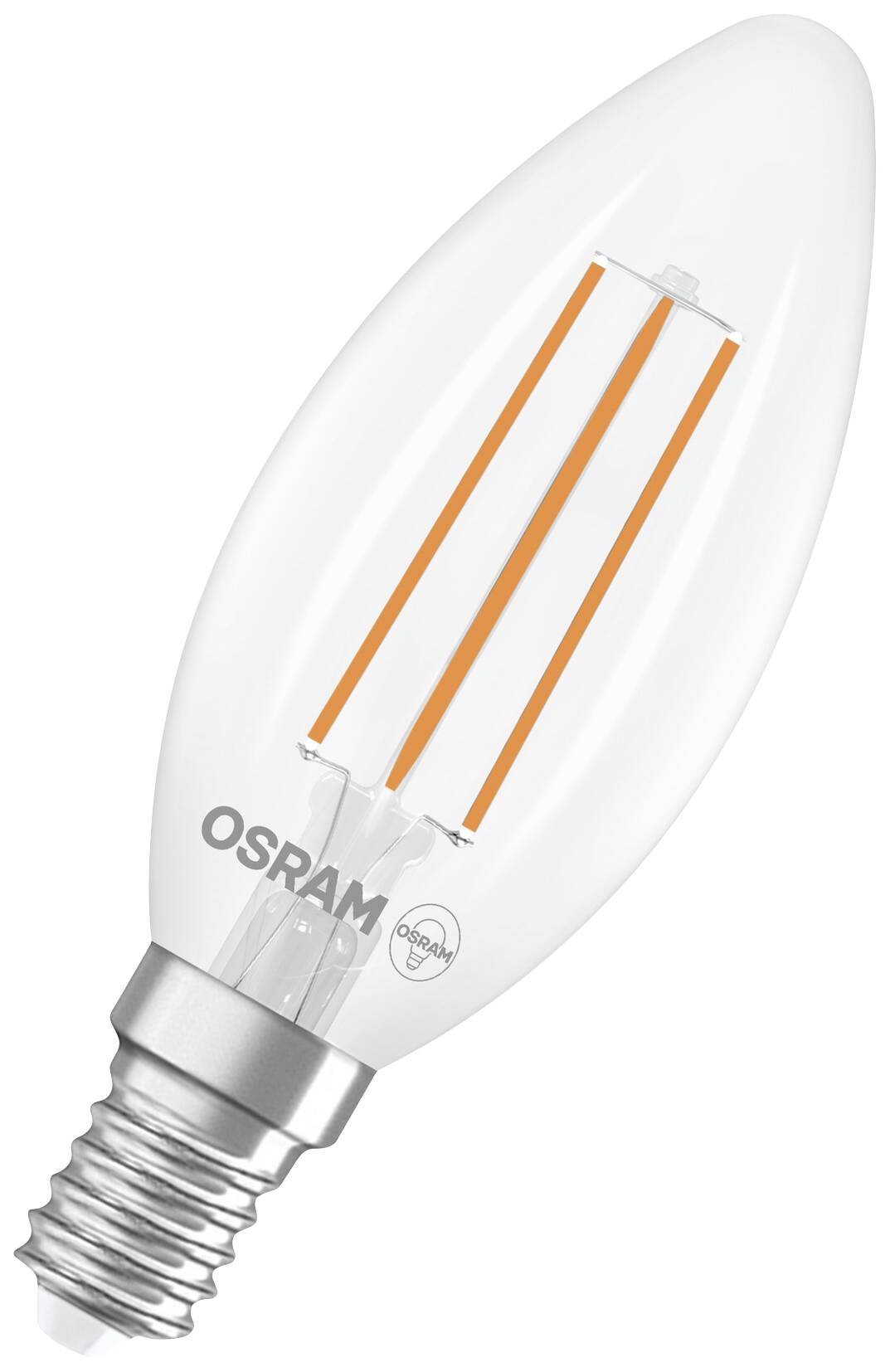 OSRAM HOMELIGHTING 4099854255472 LED EEK A (A - G) E14 Kerzenform 2.2W = 40W Warmweiß (Ø x H) 35mm x 35mm 2St.