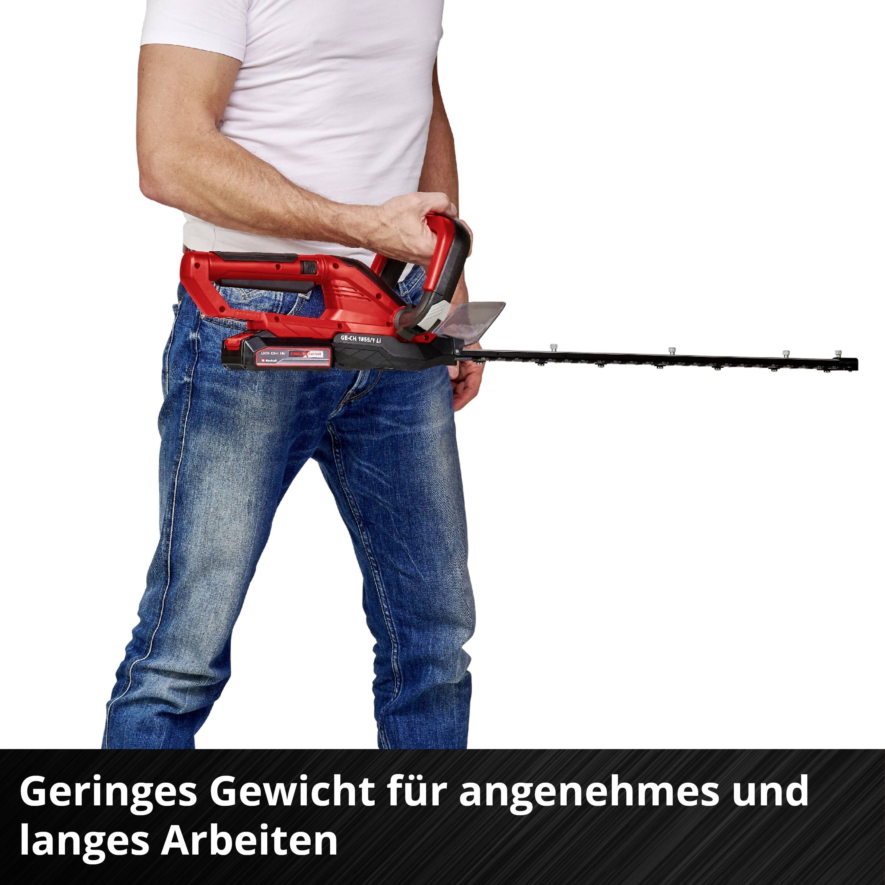 Einhell GC-CH 1855/1 Li Kit (1x2,5 Ah) Power X-Change Akku Akku-Heckenschere 18V Li-Ion 620mm