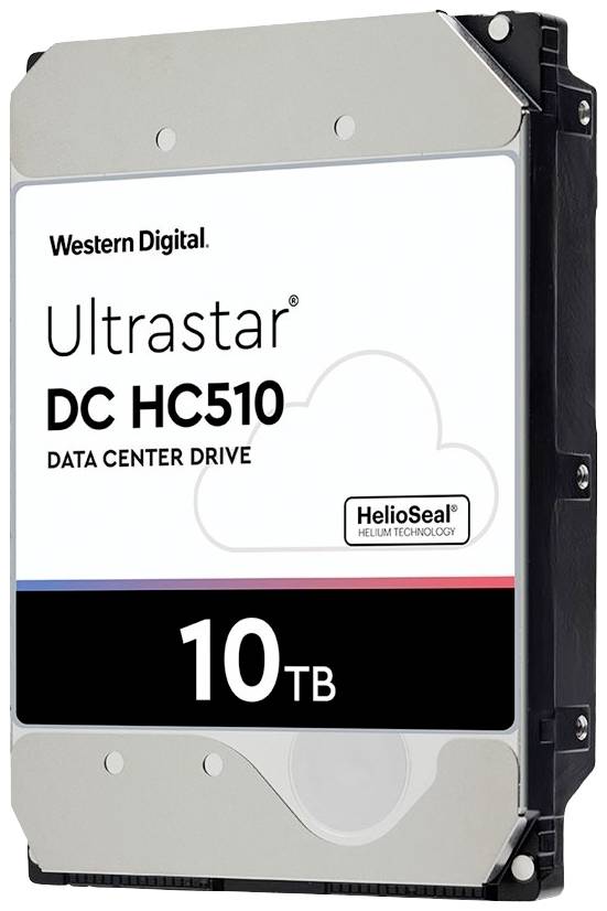 Western Digital 0F27452-FR Interne Festplatte 8.9cm (3.5 Zoll) (generalüberholt) (sehr gut) 10TB Ultrastar HC510 SATA 6 Gb/s