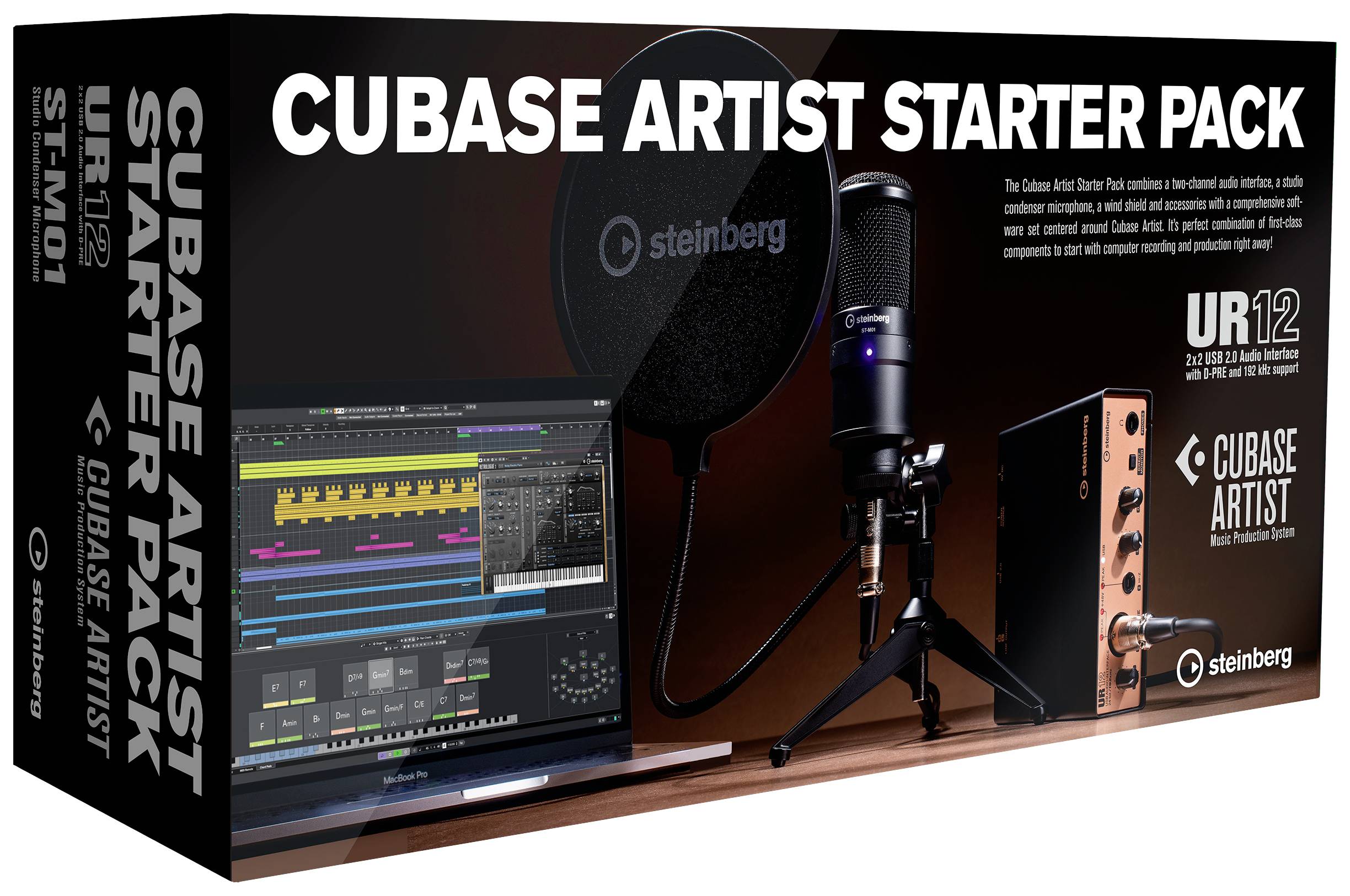 Steinberg Audio Interface Cubase Artist Starter Pack