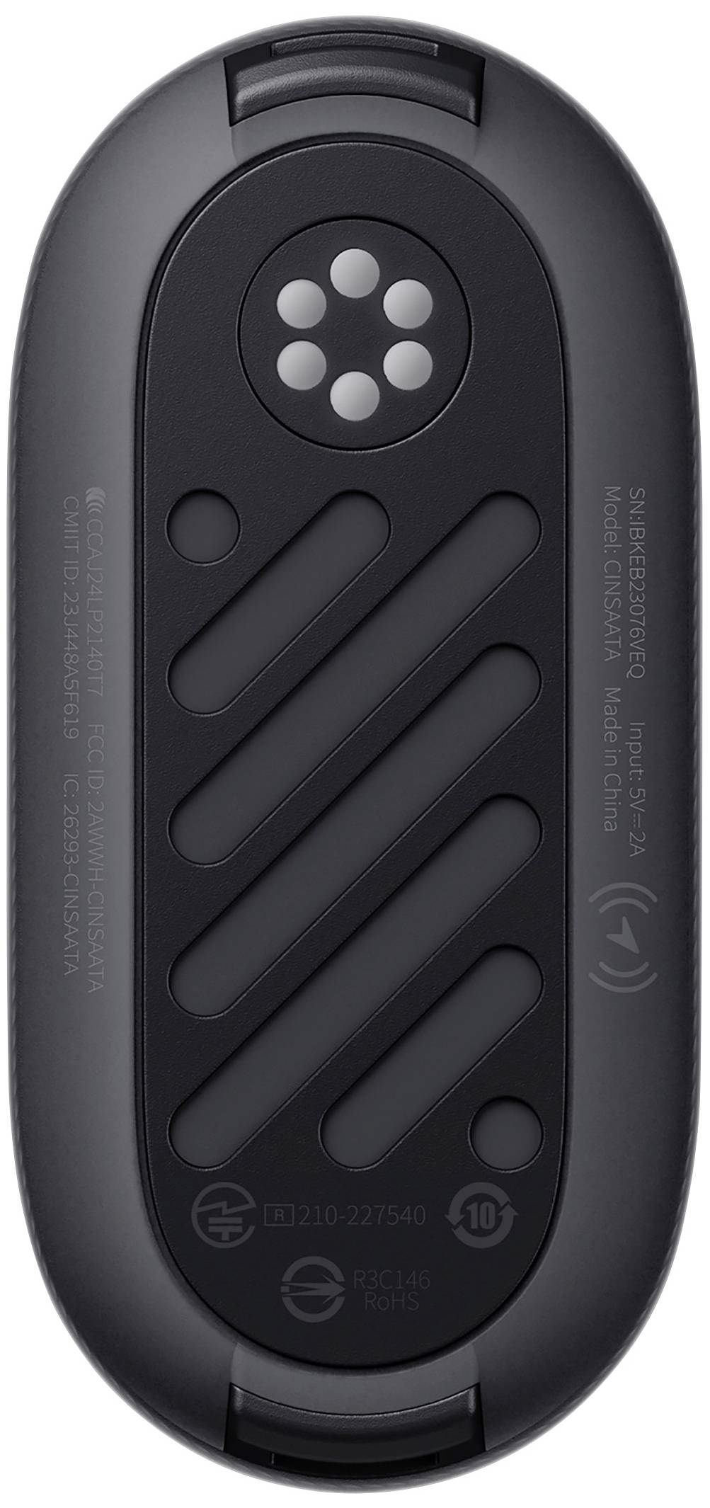 Insta360 GO 3S (64GB) Midnight Black Action Cam 4K, Bluetooth, Bildstabilisierung, Mini-Kamera, Spritzwassergeschützt, Touch-Screen, Wasserfest