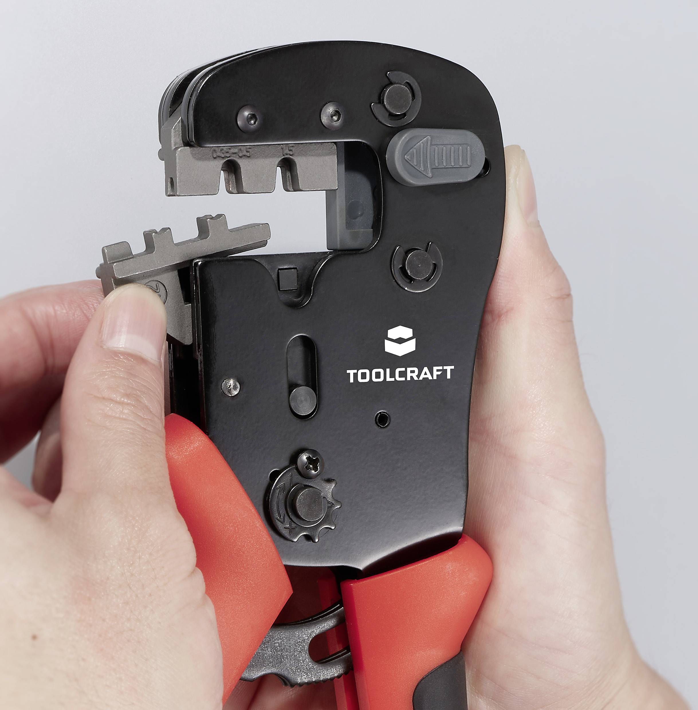 TOOLCRAFT TO-9660078 Crimpzange ohne Einsatz