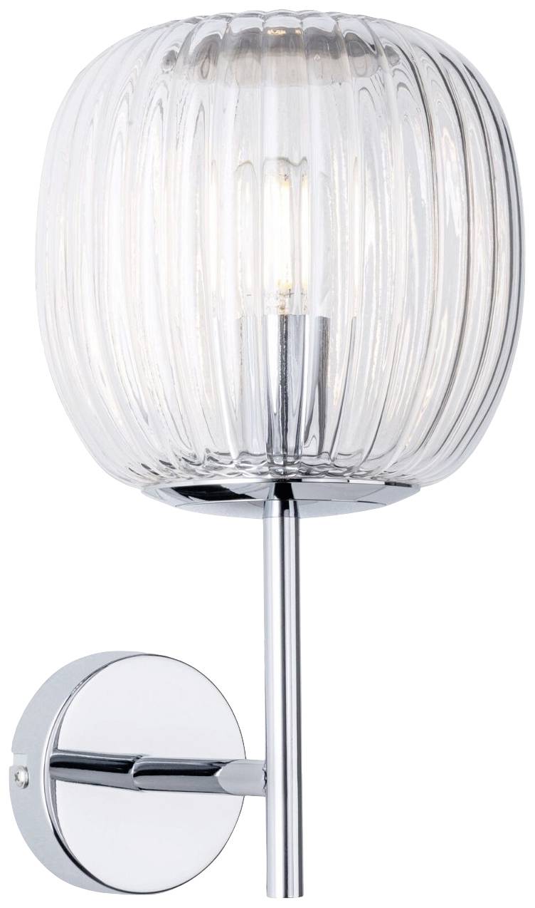 Paulmann Ruya 71140 Wandleuchte E14 Glas, Chrom