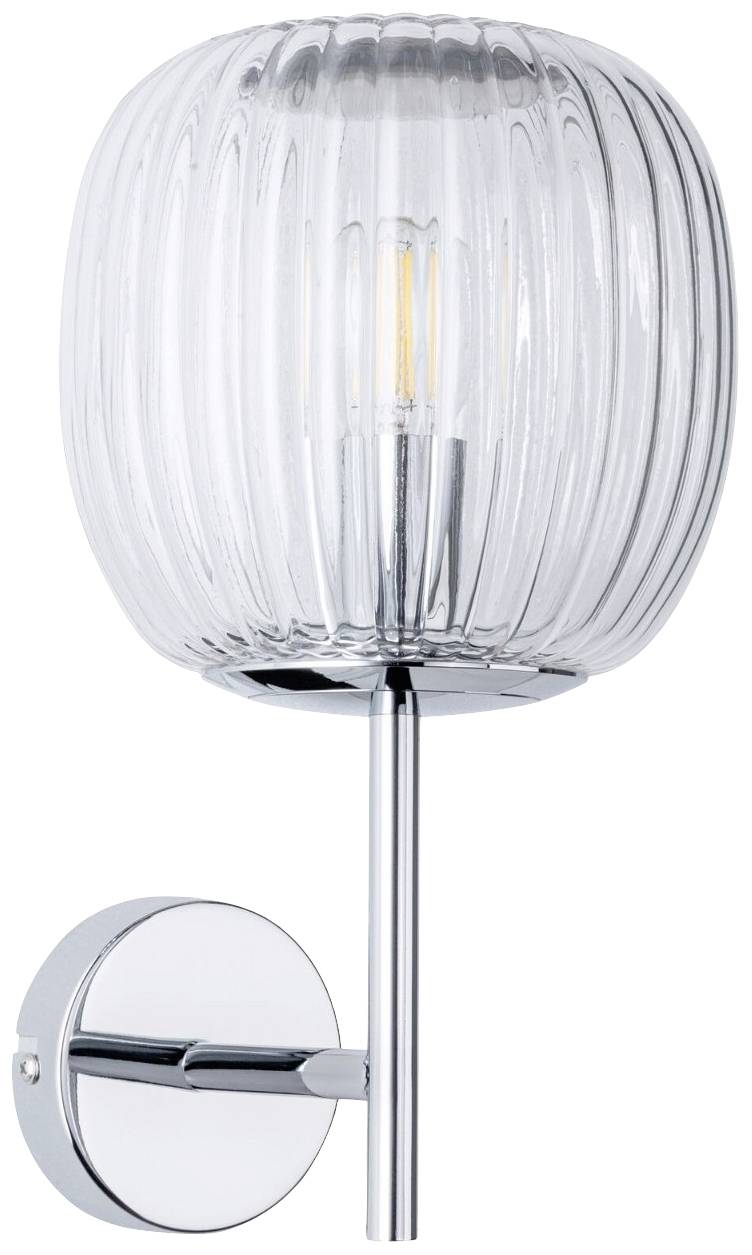 Paulmann Ruya 71140 Wandleuchte E14 Glas, Chrom