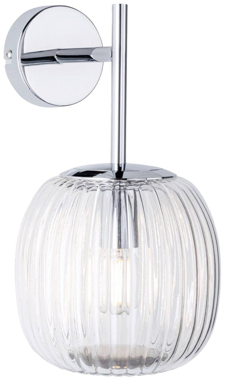 Paulmann Ruya 71140 Wandleuchte E14 Glas, Chrom