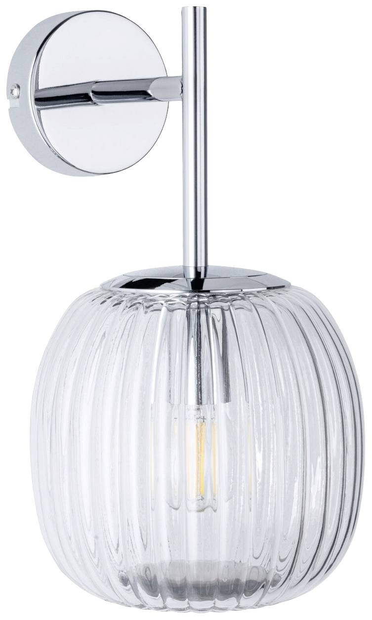 Paulmann Ruya 71140 Wandleuchte E14 Glas, Chrom