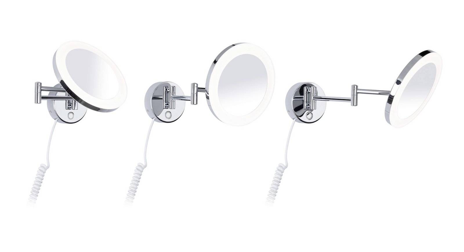 Paulmann Masua 71148 LED-Spiegelleuchte 4W Warmweiß Chrom