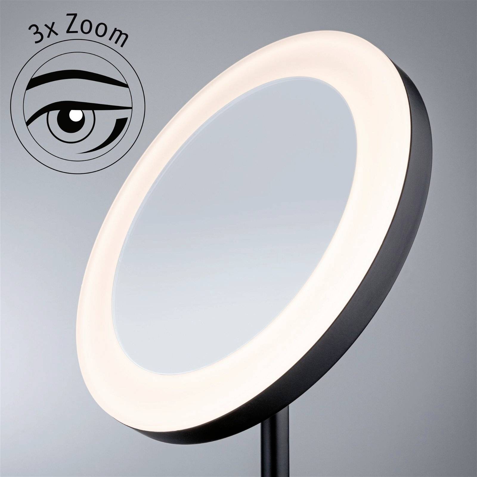 Paulmann Masua 71151 LED-Spiegelleuchte 4W Warmweiß Schwarz (matt)