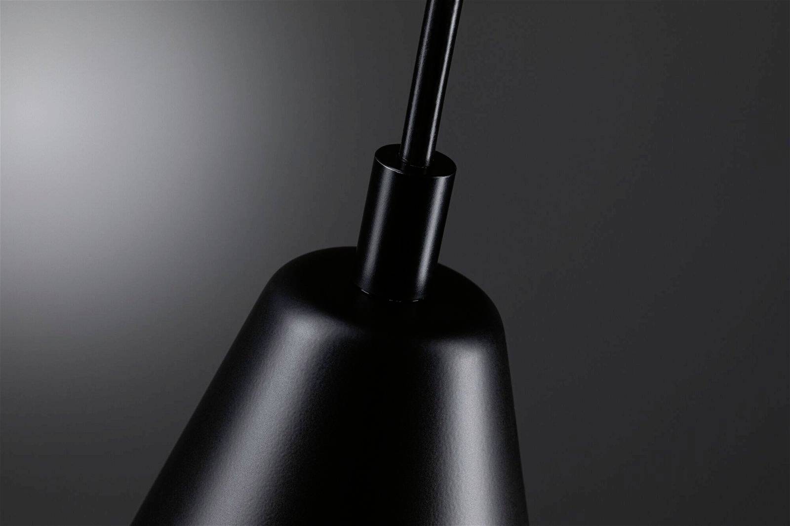 Paulmann Luia 76990 Pendelleuchte GU10 Satin, Schwarz