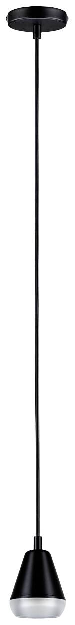 Paulmann Luia 76990 Pendelleuchte GU10 Satin, Schwarz