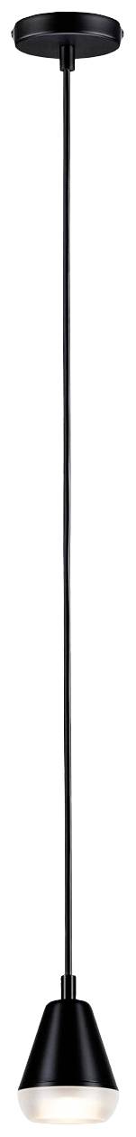 Paulmann Luia 76990 Pendelleuchte GU10 Satin, Schwarz