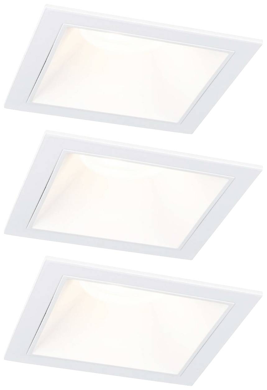 Paulmann 93126 Cole LED-Einbauleuchte 3er Set LED 6W Weiß