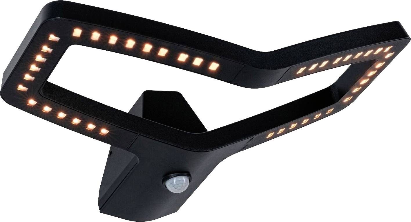 Paulmann Alara 94791 LED-Außenwandleuchte mit Bewegungsmelder LED 10W Anthrazit
