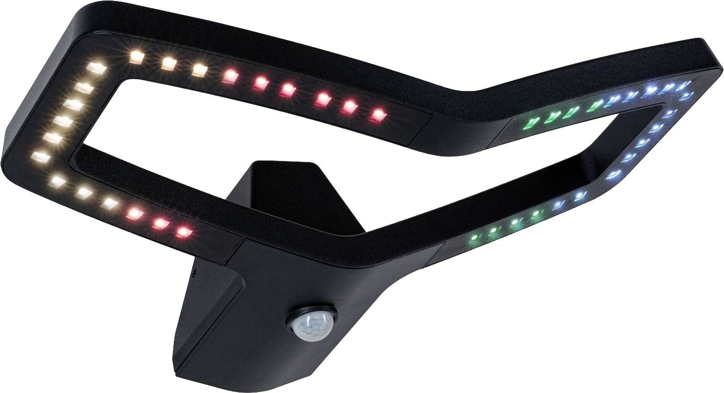 Paulmann Alara 94793 LED-Außenwandleuchte mit Bewegungsmelder LED 10W Anthrazit