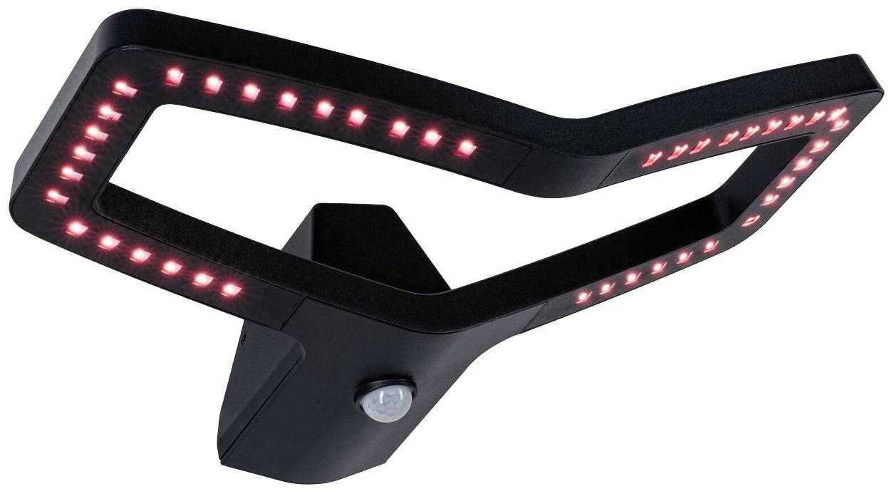 Paulmann Alara 94793 LED-Außenwandleuchte mit Bewegungsmelder LED 10W Anthrazit