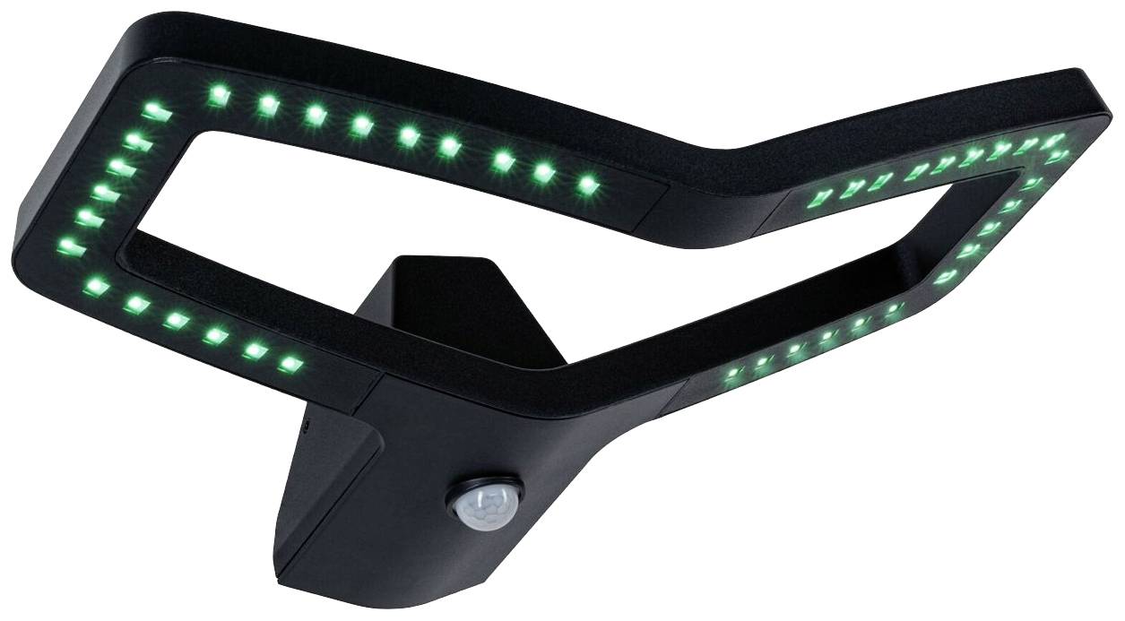 Paulmann Alara 94793 LED-Außenwandleuchte mit Bewegungsmelder LED 10W Anthrazit