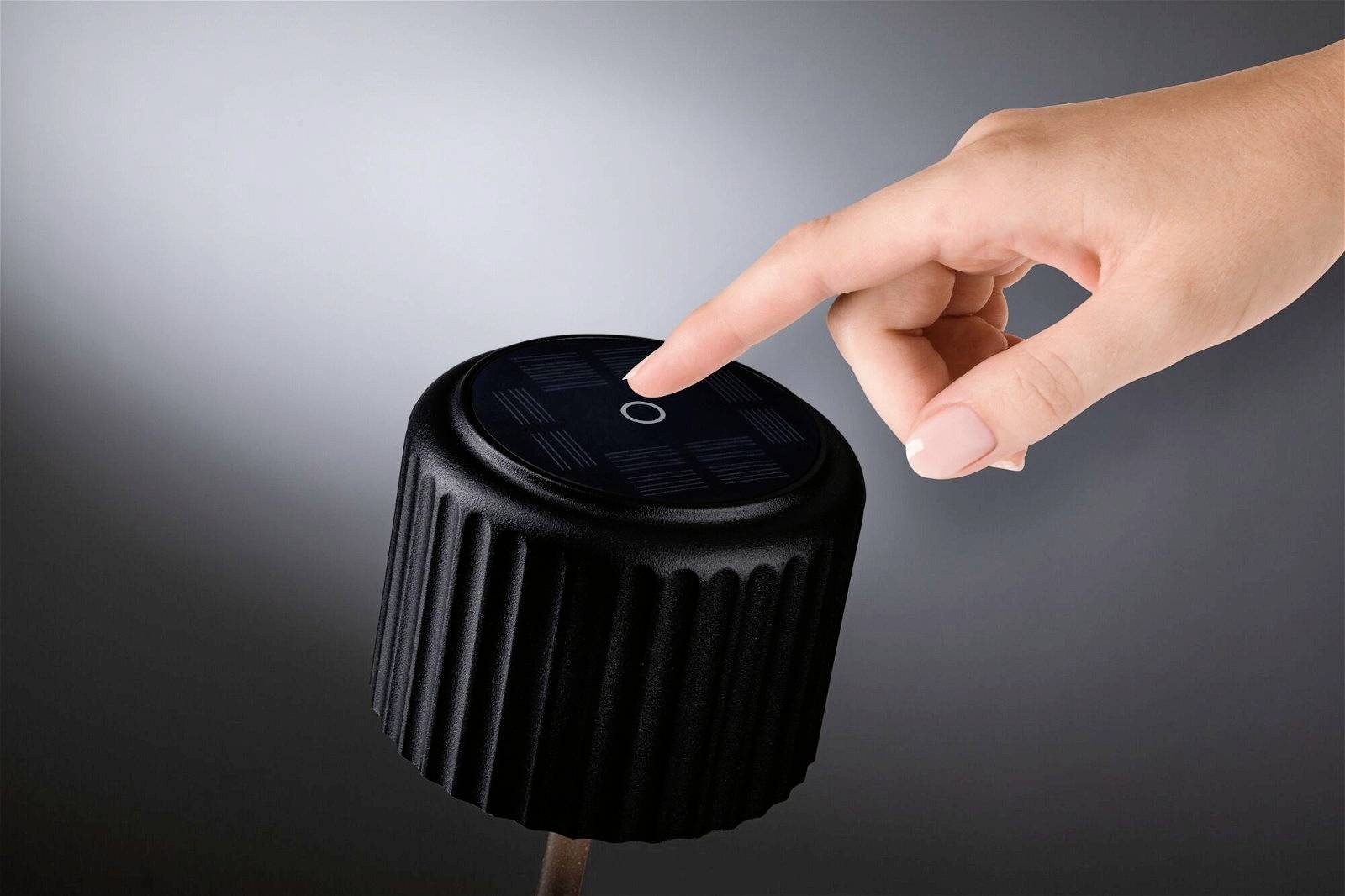 Paulmann 94878 Else Akku-Tischlampe 2.5W Warmweiß Schwarz